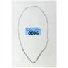 Image 1 : New High Quality Italian .925 Silver Curb Necklace