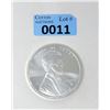 Image 1 : 5 Oz. .999 Silver Golden State Mint Lincoln Round