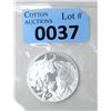 Image 1 : 1 Oz. .9999 Silver 2022 Bull & Bear Coin