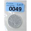 Image 1 : 1 Oz. .9999 Silver 2006 Canadian Maple Leaf Coin