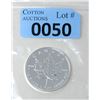 Image 1 : 1 Oz. .9999 Silver 2006 Canadian Maple Leaf Coin