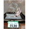 Image 1 : Signed Mats Jonasson Swedish Crystal Sculpture