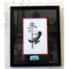 Image 1 : Richard Shorty Framed Print- Owl Night Hunter