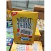 Image 1 : 40 x 200 g Assorted Wheat Thins Crackers