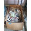 Image 1 : Box of Assorted Vintage China & Glassware