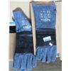 Image 1 : 3 New Pairs of Leather Animal Handling Gloves