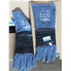 Image 1 : 3 New Pairs of Leather Animal Handling Gloves