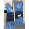 Image 1 : 3 New Pairs of Leather Animal Handling Gloves