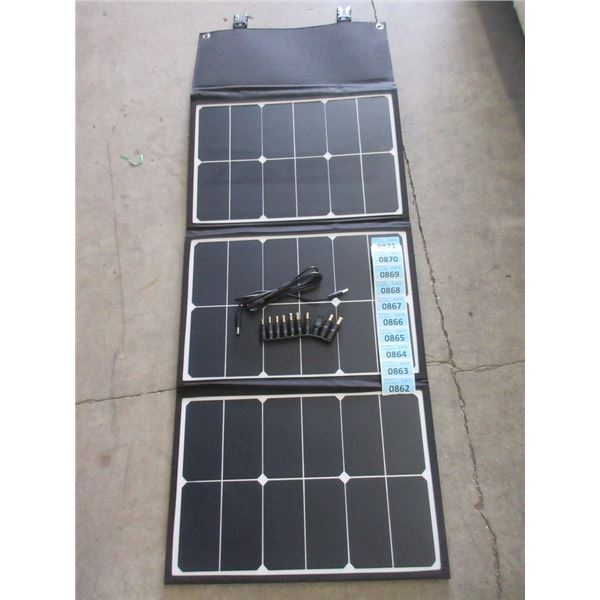 New SnugMax Portable 3 Solar Panel Unit