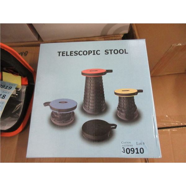 3 New Telescopic Stools - 25 cm x 45 cm tall