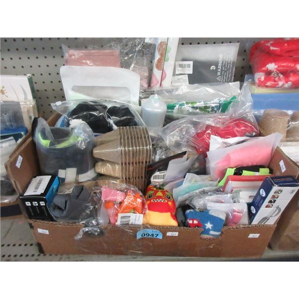 Box Lot of Assorted Amazon Overstock Goods