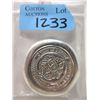 Image 1 : 5 Oz. Fine Silver Scottsdale Lion Button Round