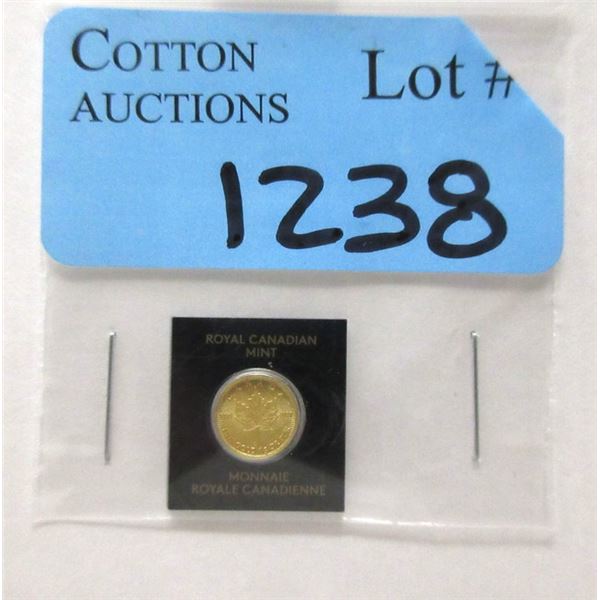 1 Gram .9999 Gold Canada 2021 Maple Leaf Coin