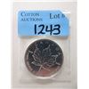 Image 1 : 1 Oz .9999 Silver 2006 Canadian Maple Leaf Coin