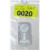 Image 1 : 1 Oz. .999+ Silver USA Buffalo Bar