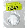 Image 1 : 1 Oz. .999 Silver USA Mint Buffalo/Liberty Round