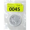 Image 1 : 1 Oz. .9999 Silver 2006 Canadian Maple Leaf Coin