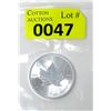 Image 1 : 1 Oz. .9999 Silver 2019 Canadian Maple Leaf Coin