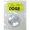 Image 1 : 1 Oz. .9999 Silver 2019 Canadian Maple Leaf Coin