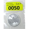 Image 1 : 1 Oz. .9999 Silver 2022 Canadian Maple Leaf Coin