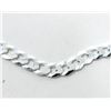 Image 2 : New Italian Sterling Silver 24" Curb Link Chain