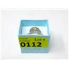 Image 2 : Citrine & Diamond Ring in Sterling Silver