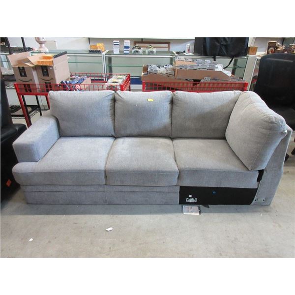 Grey Fabric Sectional Part - Store Return