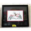 Image 1 : Richard Shorty Framed Print - Hummingbird