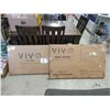 Image 1 : Vivo Clamp on Desk Panel and Brown Desk Top