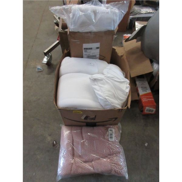 Throw Blanket, Duvet and Mattress Protector