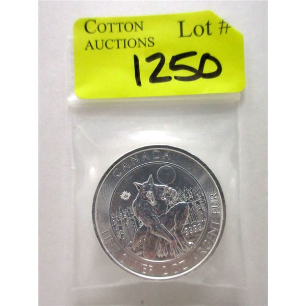 2 Oz. .999 Silver Canadian 2021 Werewolf Coin