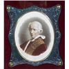 Image 3 : Porcelain Portrait Plaque of Pope Leo XIII, with 2 others