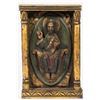 Image 2 : Pair of Gilt Angel Plaques and a Carved Gilt Altar
