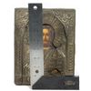 Image 3 : Relief Copper Oklad Icon of Christ