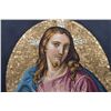 Image 2 : Italian Souvenir Mosaic Panel of Christ, by Batoni