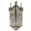Image 3 : Gothic Style Silver-plated Relief Altar