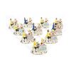 Image 2 : Set of 10 Porcelain Courting Couples Place Card Holders