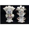Image 2 : Group of 5 Hand-painted Floral Vases