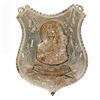 Image 3 : Repousse Devotional Platter, and Silver Medallion
