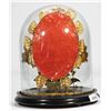 Image 3 : Victorian Gilt Metal Arrangement Under Glass Dome