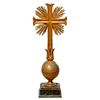Image 1 : Gilt-metal Rayed Altar Cross