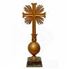 Image 2 : Gilt-metal Rayed Altar Cross