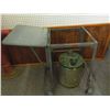 Image 2 : Vintage Industrial Look Small  Rolling Table and