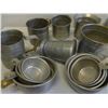 Image 2 : Misc. Galvanized Measuring Cups