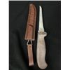 Image 2 : Lot of 4 Knives. 3 in Sheaths, 1 Foldable Pocket Knife