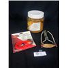 Image 1 : Slingshot, Plus a Bucket of BB Airgun Beads