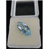 Image 2 : Sky Blue Topaz 6.285 ct 17.75 x 8.85x 5.88 mm Marquise Cut. Loupe Clean- Brazil