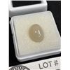 Image 2 : Moonstone " Cats Eye" Effect 6.23 ct 13.36 x9.50x7.02mm Oval Cabochons Brazil- Untreated