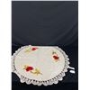 Image 2 : Ecru Round Linen Table Cloth