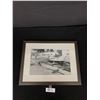 Image 2 : Early Nautical Framed Photo & Mark Leyson Sketch